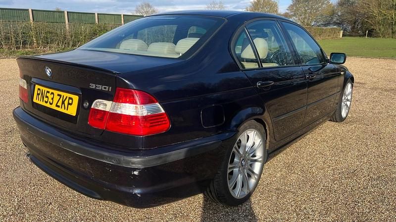 Used BMW 330 Sport Line 2003 Blue Sedan