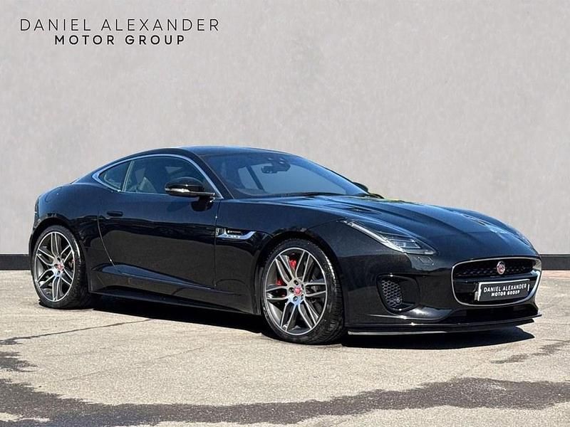 Black Used 2018 Jaguar F-Type R-Dynamic Coupe | £31,991 (Fair price) - Image 1/4