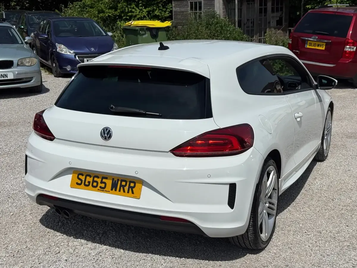 Used VW Scirocco R-line 2015 White Coupe