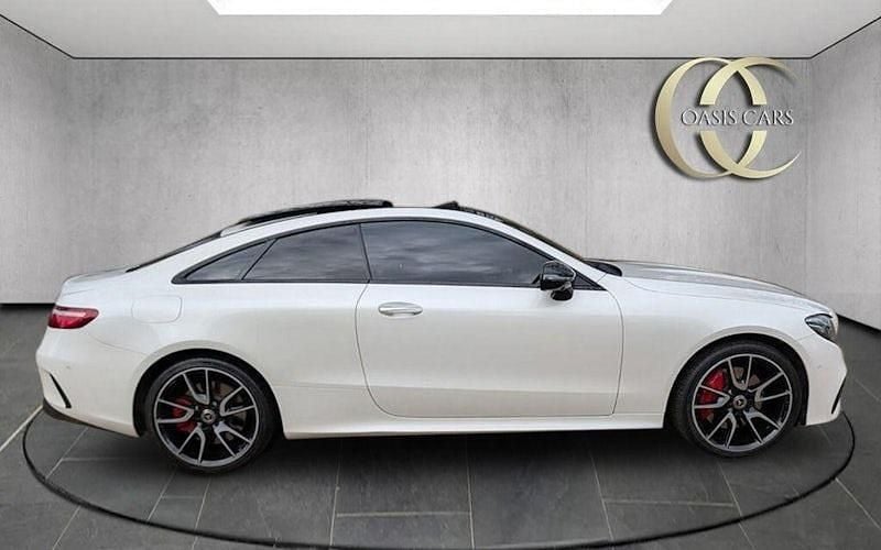 Used Mercedes E400 AMG line 333 HP (244 kW) 2017 White Coupe