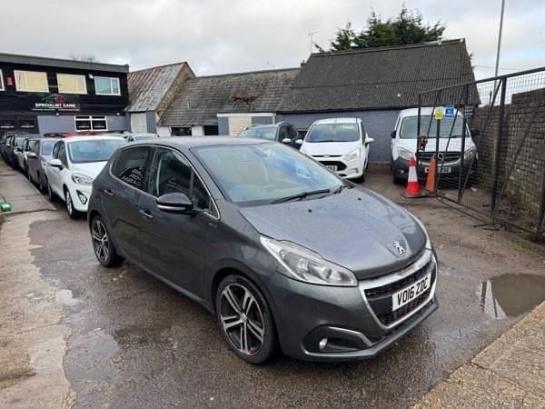 Used Peugeot 208 GT-line 2016 Grey Hatchback