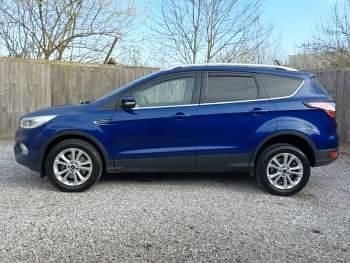 Used Ford Kuga Titanium 120 HP (88 kW) 2017 Blue SUV