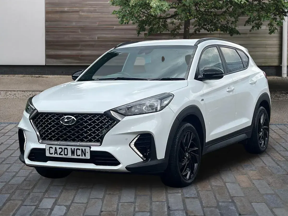 Used Hyundai Tucson N Line 177 HP (130 kW) 2020 White SUV