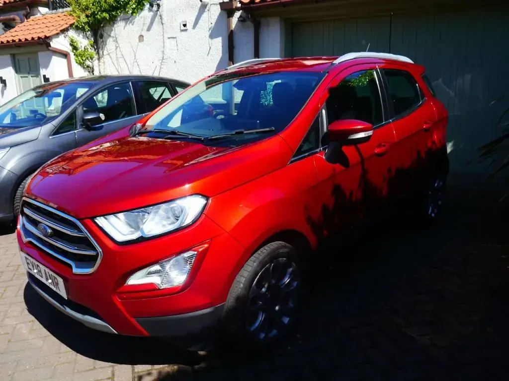 Second-hand Ford Ecosport Titanium 125 CP (91 kW) 2018 Roșu SUV