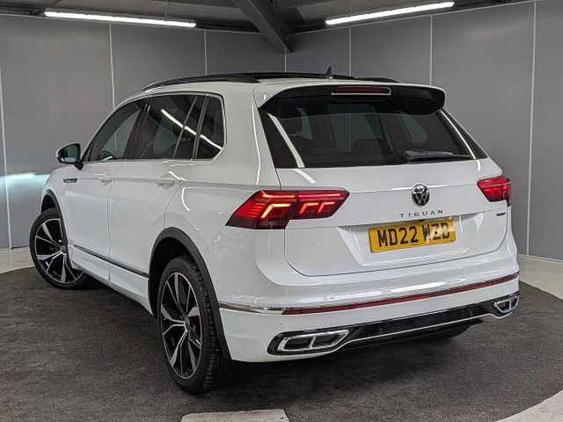Used VW Tiguan R-line 190 HP (139 kW) 2022 White SUV