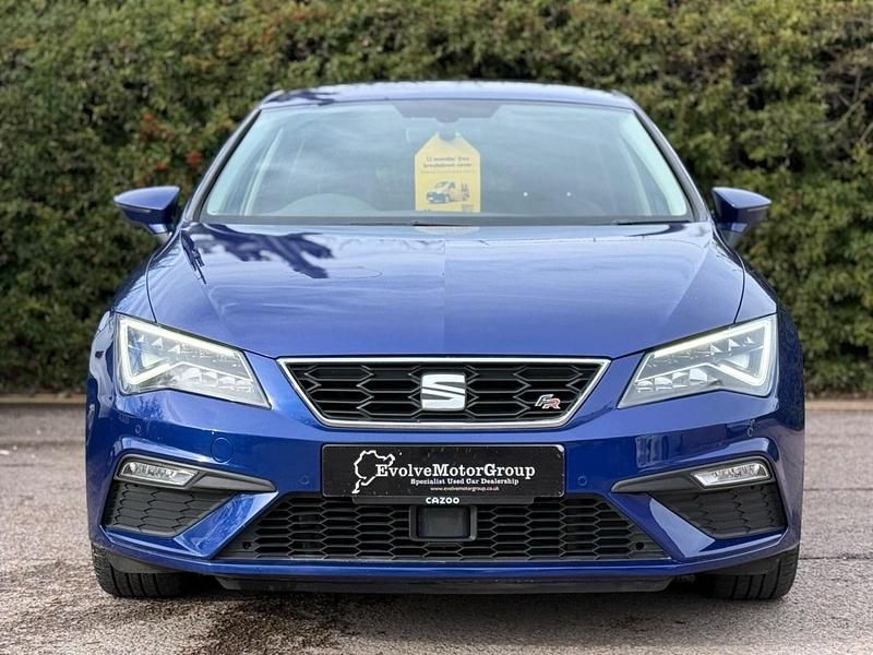 Used Seat Leon FR 150 HP (110 kW) 2019 Blue Hatchback