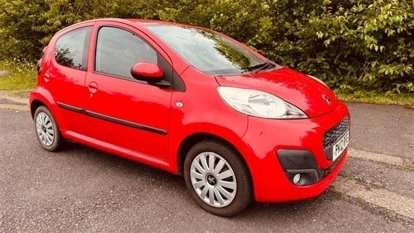 Red Used 2012 Peugeot 107 Active Hatchback | £2,699 (Fair price) - Image 1/1