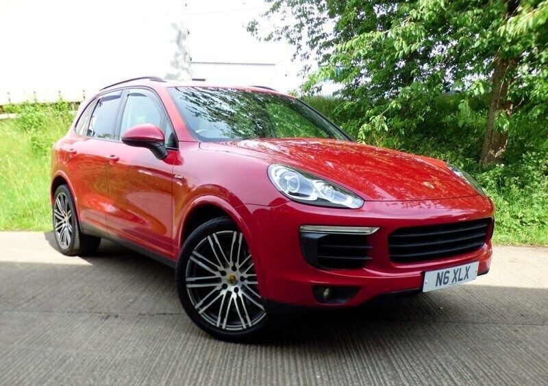 Red Used 2015 Porsche Cayenne SUV | £24,995 (Fair price) - Image 1/3