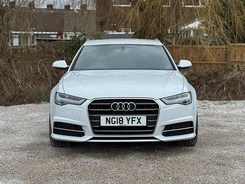 Used Audi A6 S-Line 190 HP (139 kW) 2018 White Estate