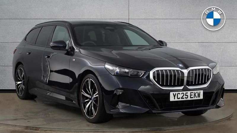 Black Used 2025 BMW 530e M Sport Estate | £43,950 (Super price) - Image 1/4