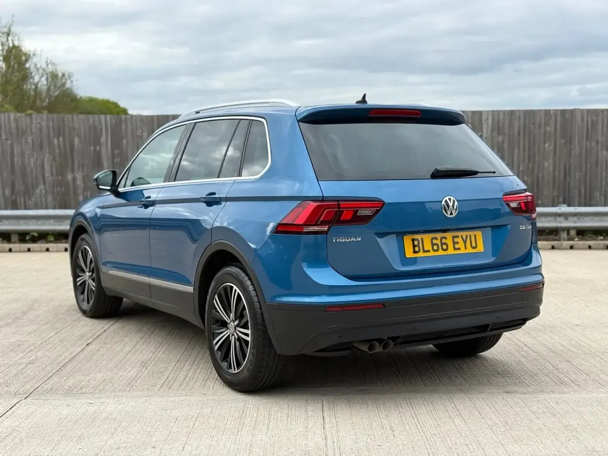 Used VW Tiguan SE 150 HP (110 kW) 2017 Blue SUV