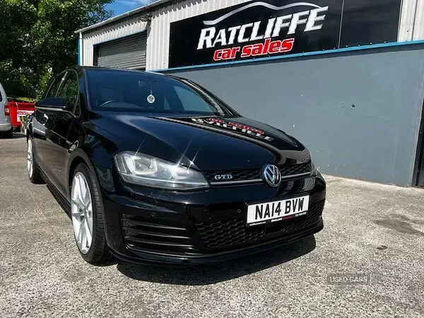 Used VW Golf VII GTD 2014 Black Hatchback