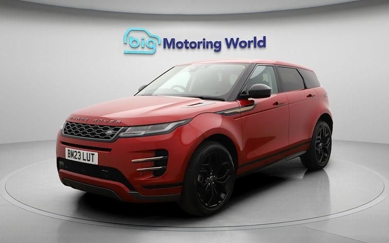 Used Land Rover Range Rover evoque SE Dynamic 207 HP (152 kW) 2023 Red SUV