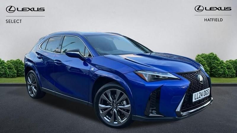 Blue Used 2024 Lexus UX 300h Sport Line SUV | £28,990 (Good price) - Image 1/3