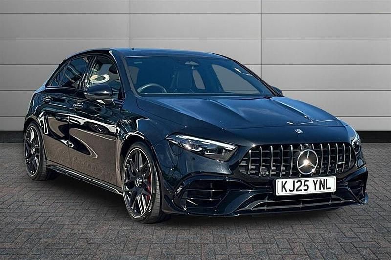 Used Mercedes A45 AMG 421 HP (309 kW) 2025 Black Hatchback