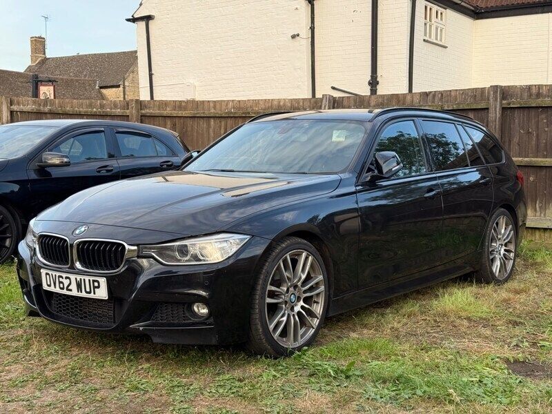 Black Used 2012 BMW 320 M Sport Estate | £5,195 (Fair price) - Image 1/4