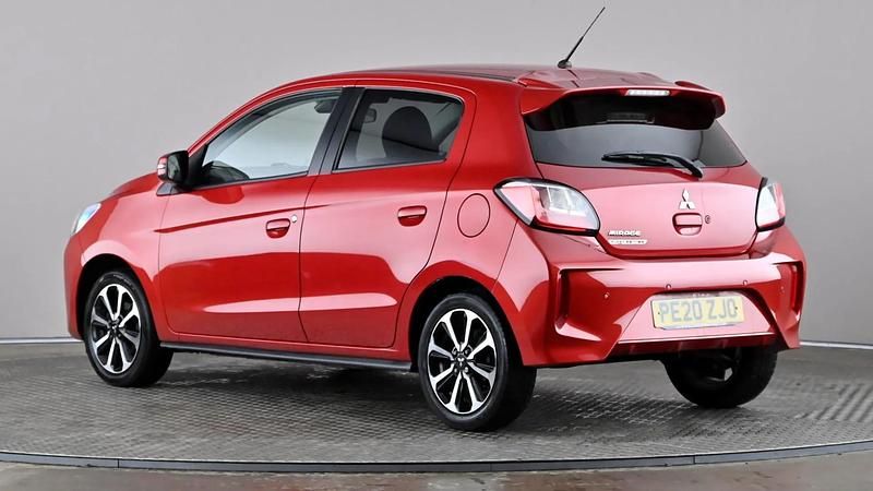 Used Mitsubishi Mirage Edition 80 HP (58 kW) 2020 Red Hatchback