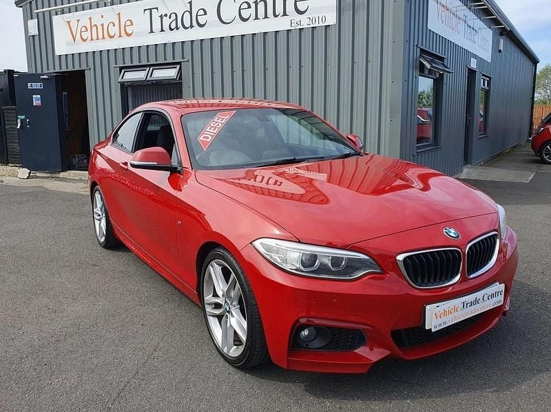 Red Used 2014 BMW 220 M Sport Coupe | £8,499 (Fair price) - Image 1/4