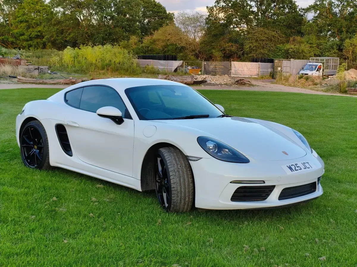 Used Porsche Cayman 2017 White Coupe