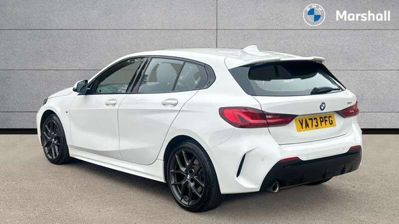 Used BMW 118 M Sport 136 HP (100 kW) 2023 White Hatchback