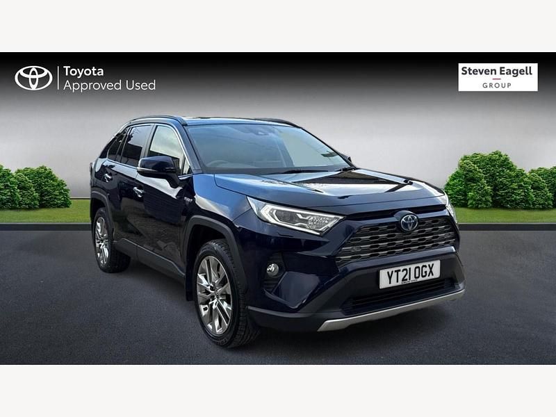 Blue Used 2021 Toyota RAV4 Estate | £25,563 (Fair price) - Image 1/3