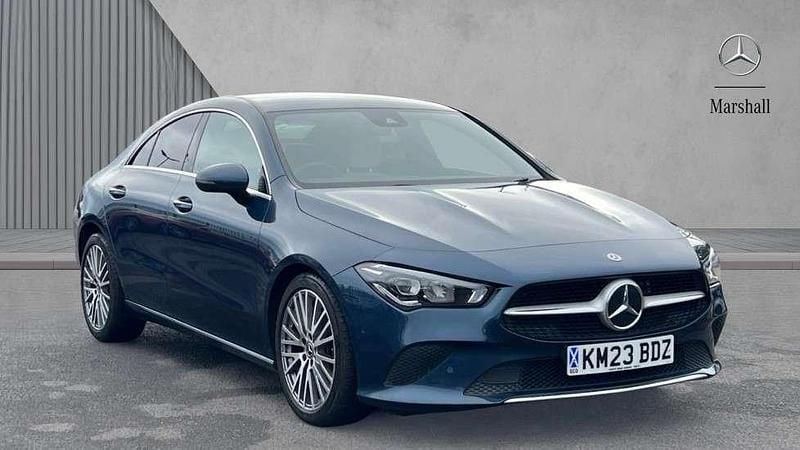 Blue Used 2023 Mercedes CLA200 Executive Coupe | £25,980 (Fair price) - Image 1/4