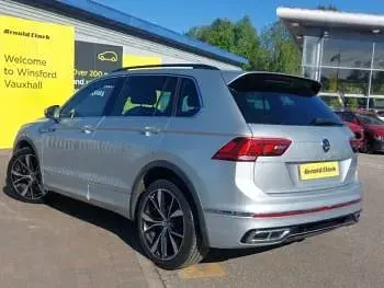Begagnad VW Tiguan R-line 150 HK (110 kW) 2021 Silver SUV