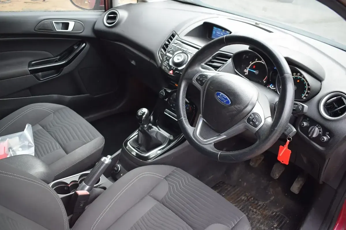 Used Ford Fiesta Titanium 2013 Red Hatchback