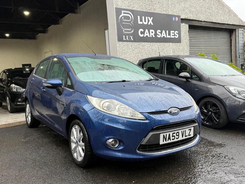 Used Ford Fiesta Zetec 2009 Blue Hatchback