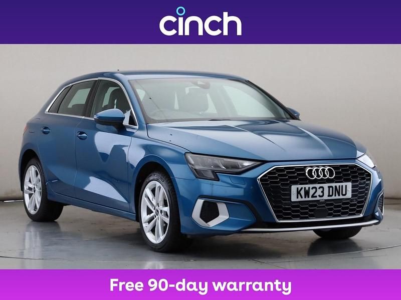 Blue Used 2023 Audi A3 e-tron Sport Hatchback | £18,649 (Good price) - Image 1/3