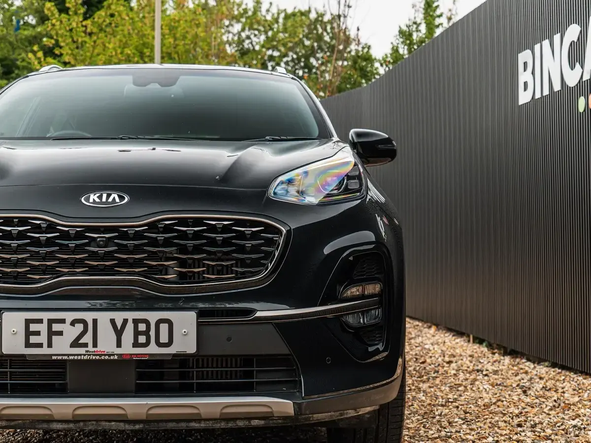 Used Kia Sportage GT-Line S 136 HP (100 kW) 2021 Black SUV