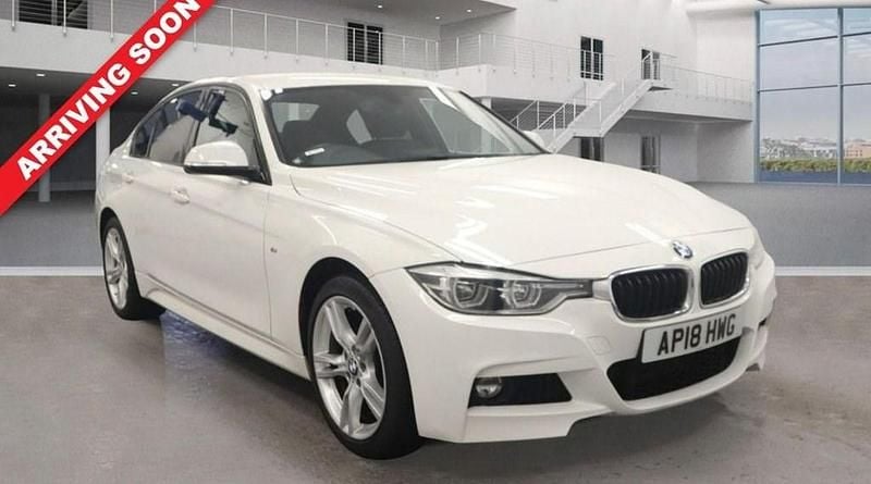 White Used 2018 BMW 320 M Sport Sedan | £16,250 (Good price) - Image 1/4