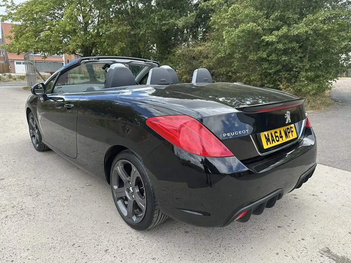 Used Peugeot 308 CC Roland Garros 2014 Black Cabriolet