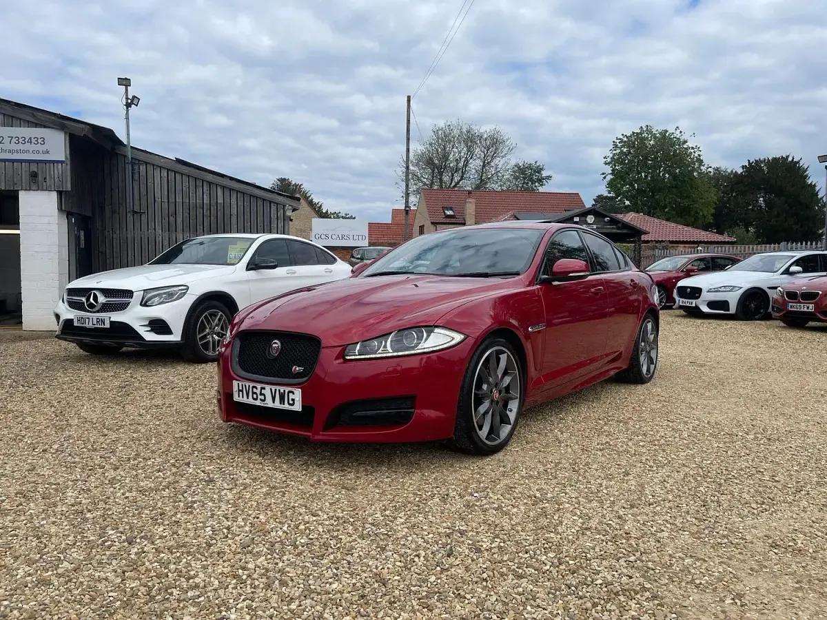 Used Jaguar XF Portfolio 2015 Red Sedan