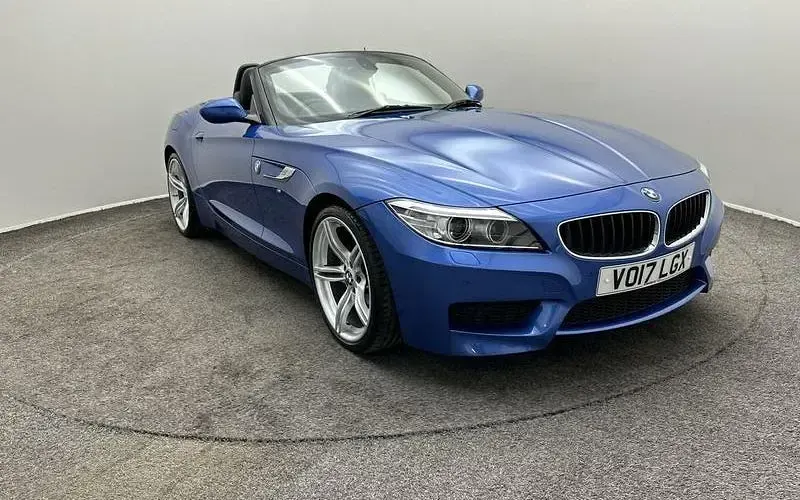 Used BMW Z4 M Sport 184 HP (135 kW) 2016 Blue Cabriolet