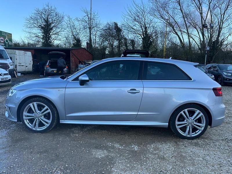 Used Audi A3 S-Line 2014 Silver Hatchback