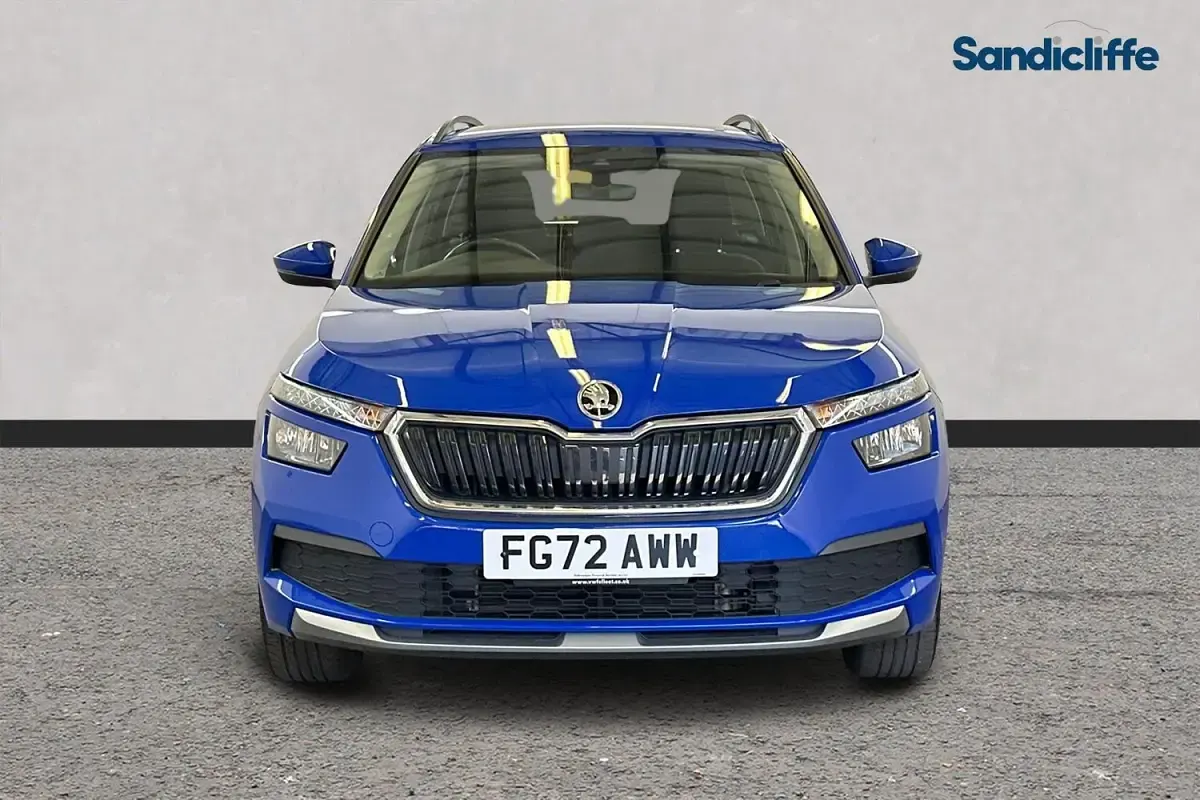 Used Skoda Kamiq 115 HP (84 kW) 2022 Blue SUV