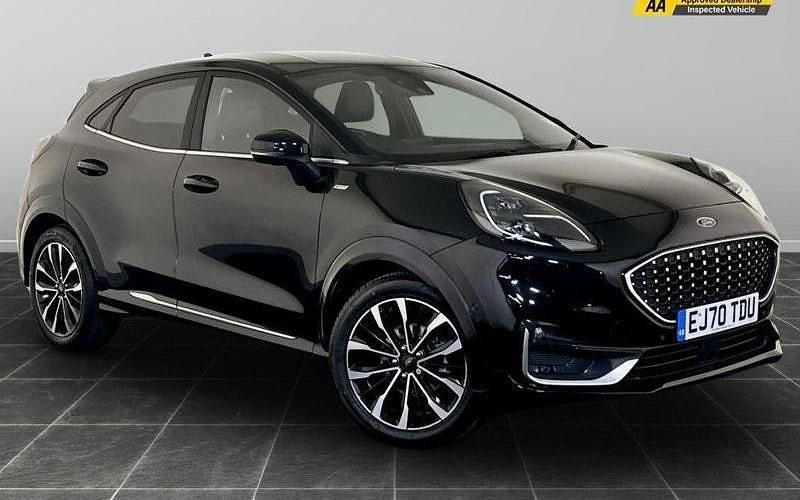 Black Used 2020 Ford Puma ST-Line Hatchback | £14,895 (Fair price) - Image 1/2