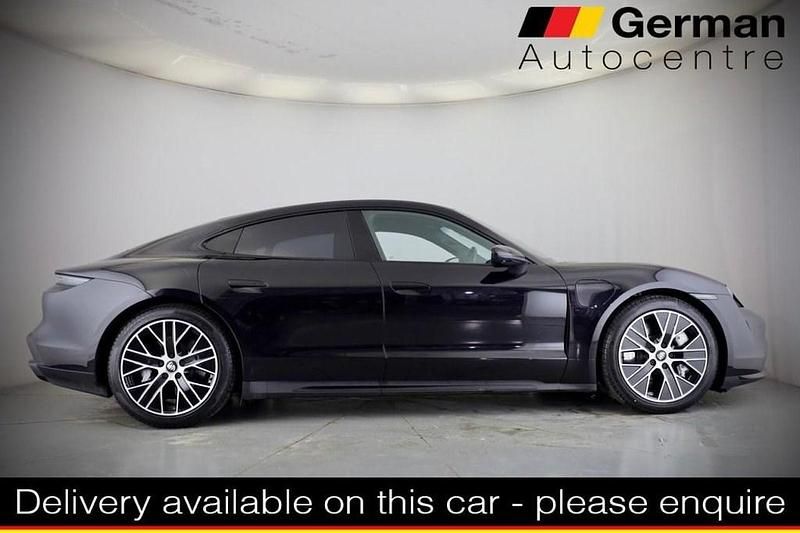 Used Porsche Taycan Performance Package 500 kW (680 HP) 2022 Black Sedan