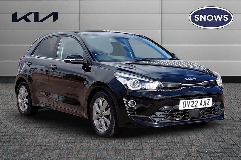 Black Used 2022 Kia Rio 3 | £13,799 (Fair price) - Image 1/4