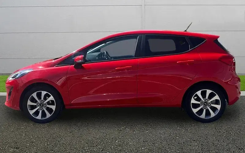 Usado Ford Fiesta Trend 86 HP (63 kW) 2019 Vermelho Citadino