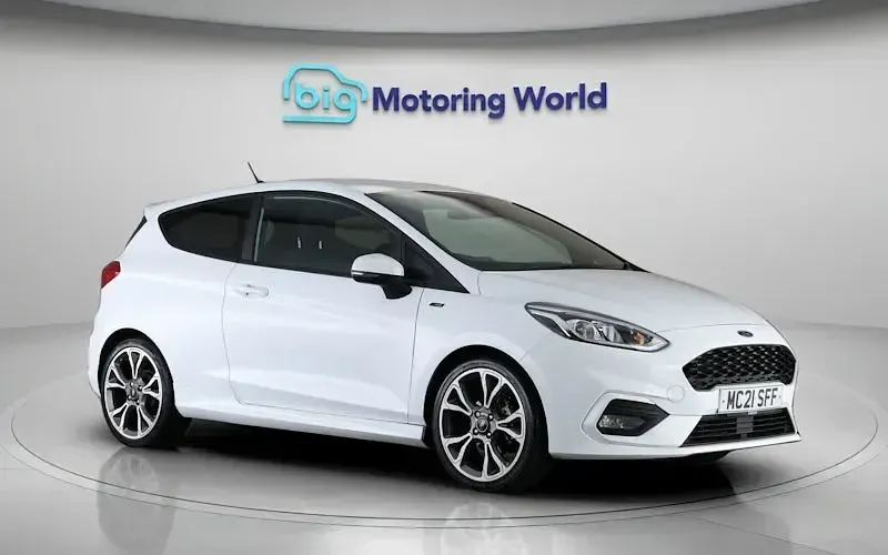 Used Ford Fiesta ST-Line X 125 HP (91 kW) 2020 White Hatchback