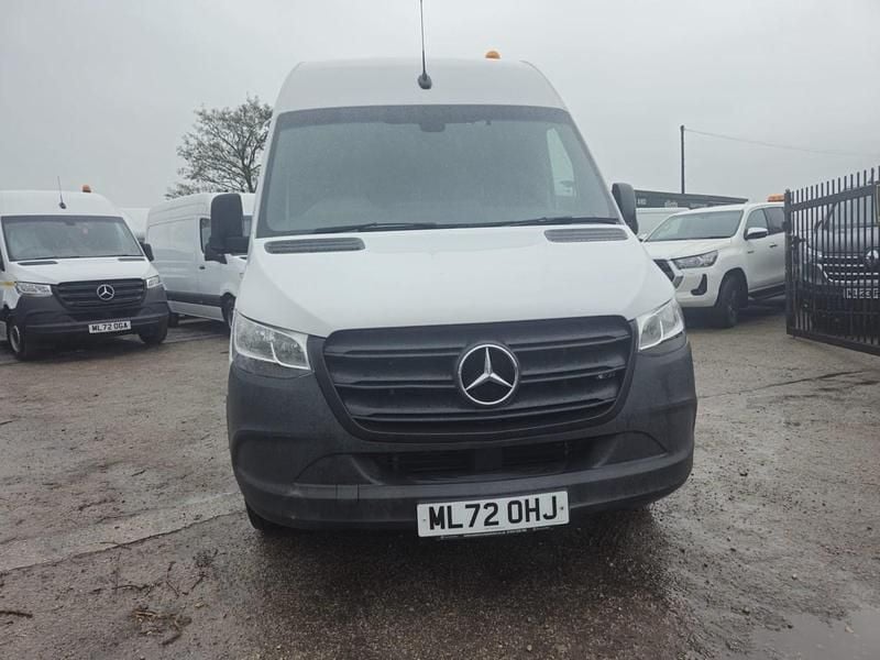 Begagnad Mercedes Sprinter Progressive 2022 Vit Van
