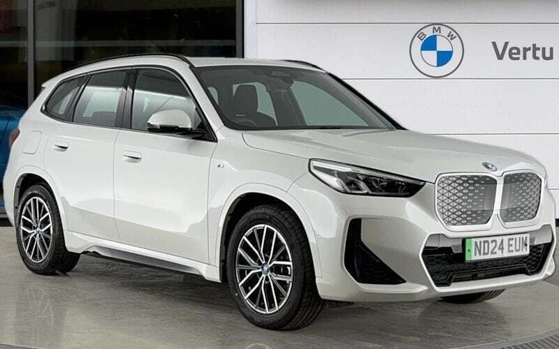White New 2024 BMW iX1 M Sport SUV | £37,656 (Fair price) - Image 1/4