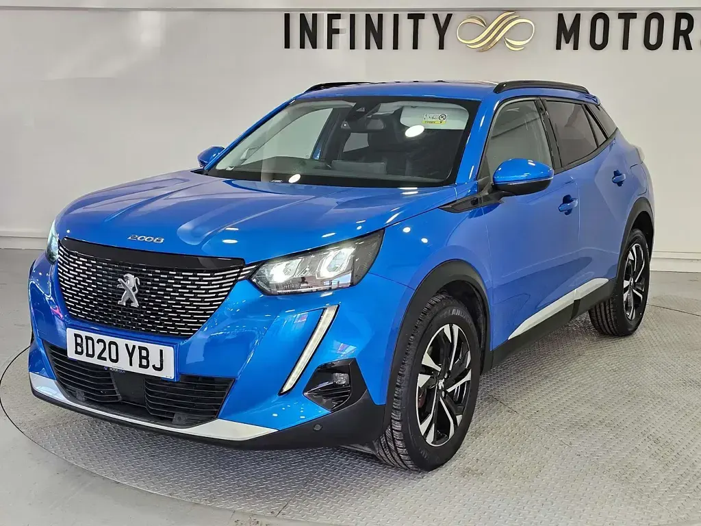 Used Peugeot 2008 Allure 129 HP (94 kW) 2020 Blue SUV