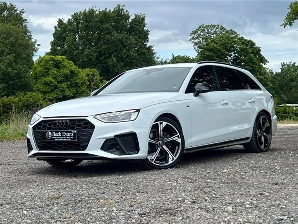 White Used 2022 Audi A4 Black Edition Estate | £32,100 (Expensive) - Image 1/1