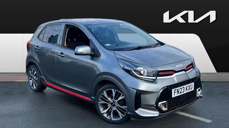 Used Kia Picanto GT-Line 67 HP (49 kW) 2023 Grey Hatchback