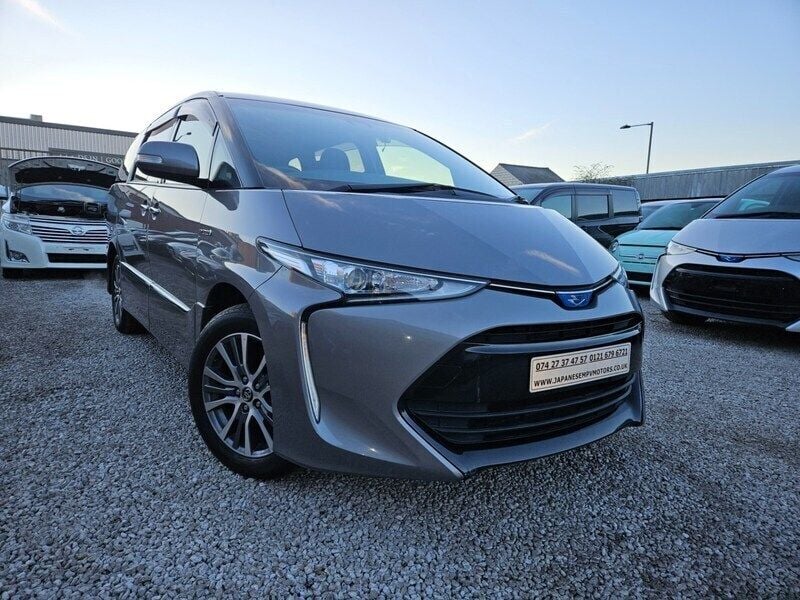 Used Toyota Estima Hybrid 2017 Grey MPV