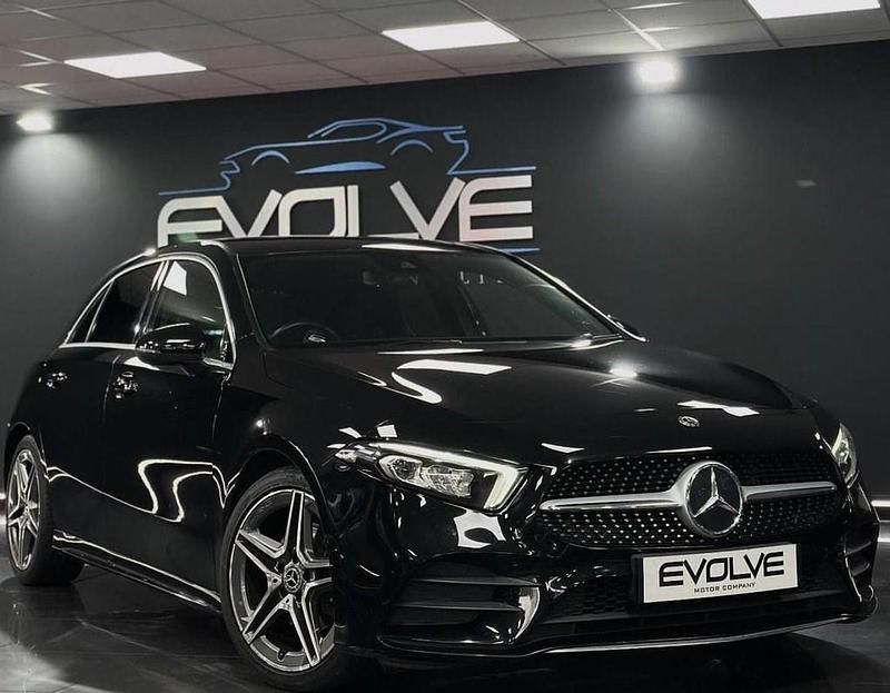 Black Used 2020 Mercedes A200 AMG line Hatchback | £15,495 (Good price) - Image 1/4