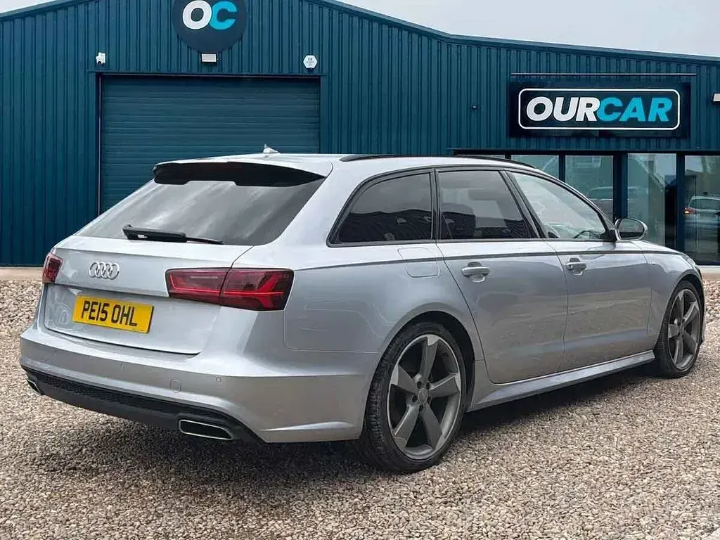 Używany Audi A6 Black Edition 190 KM (139 kW) 2015 Srebrny Kombi